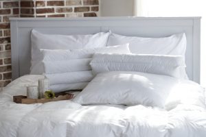 白いふわふわの枕