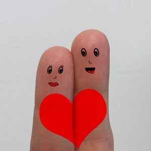 指人形の夫婦